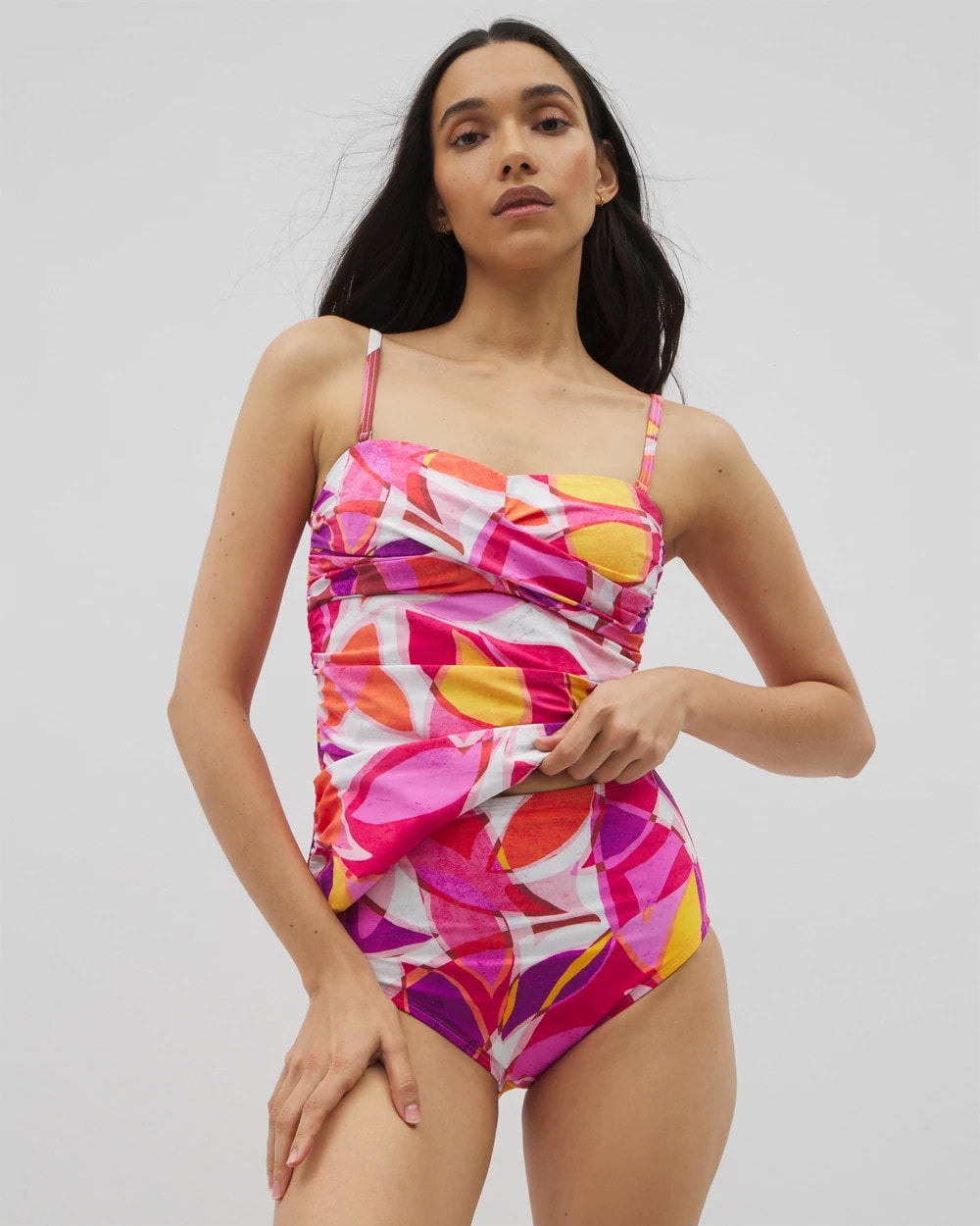 Beyond Control Riviera Maya High-Waist Swim Bottom - ORCHID | Soma Online