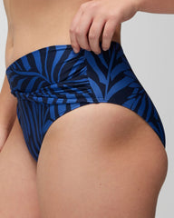 Twist-Front Bikini Bottom - UNBELEAFABLE TRUE BLUE | Soma on sale