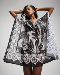 Island Time Caftan - BLACK | Soma on sale