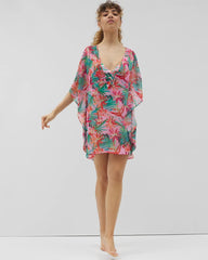 Everything Under the Sun Chiffon Caftan - MULTI | Soma near me