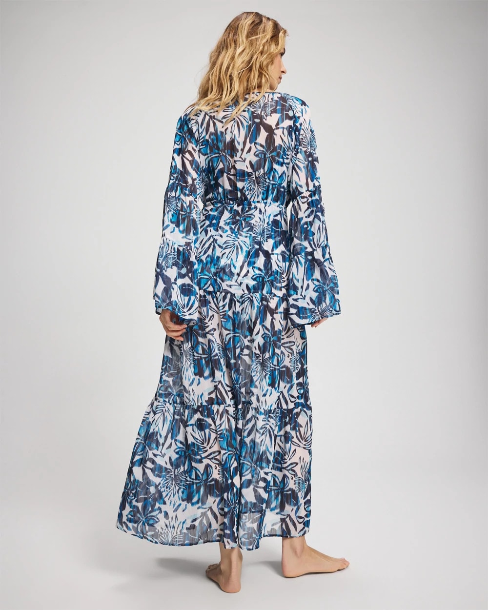 Turning Tides Keep It Moving Chiffon Dress - MULTI | Soma on sale
