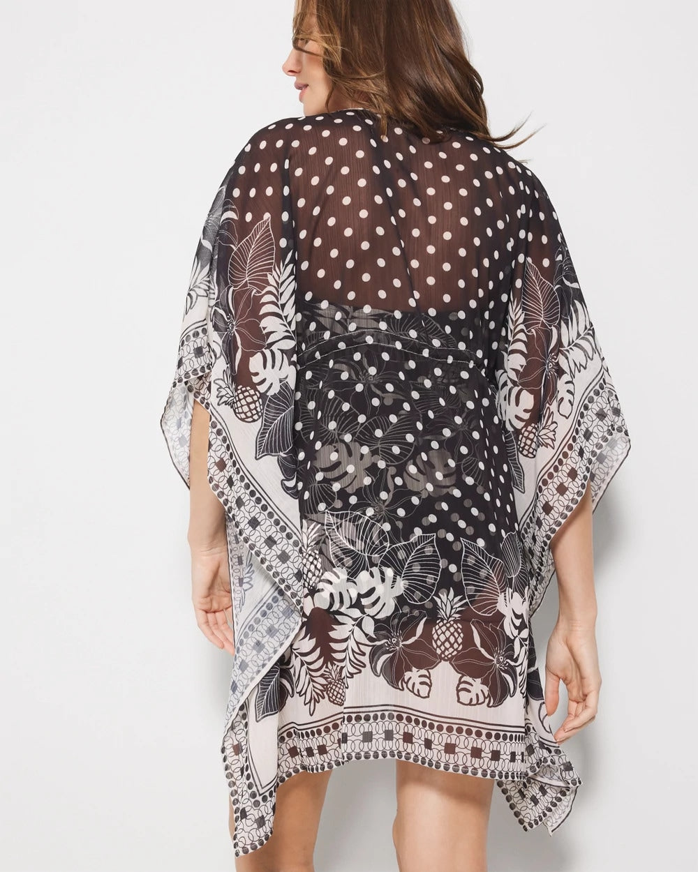 Double Trouble Caftan - BLACK | Soma on sale