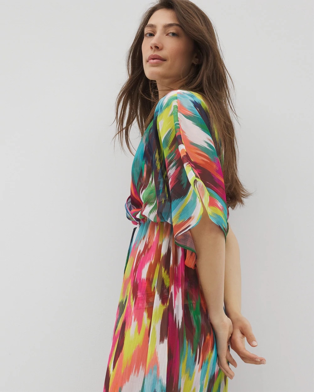 Keep It Moving Chiffon Dress -  | Soma for sale