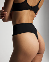 Tattoo Lace Embroidered High Waist Thong Panty -  | Soma near me