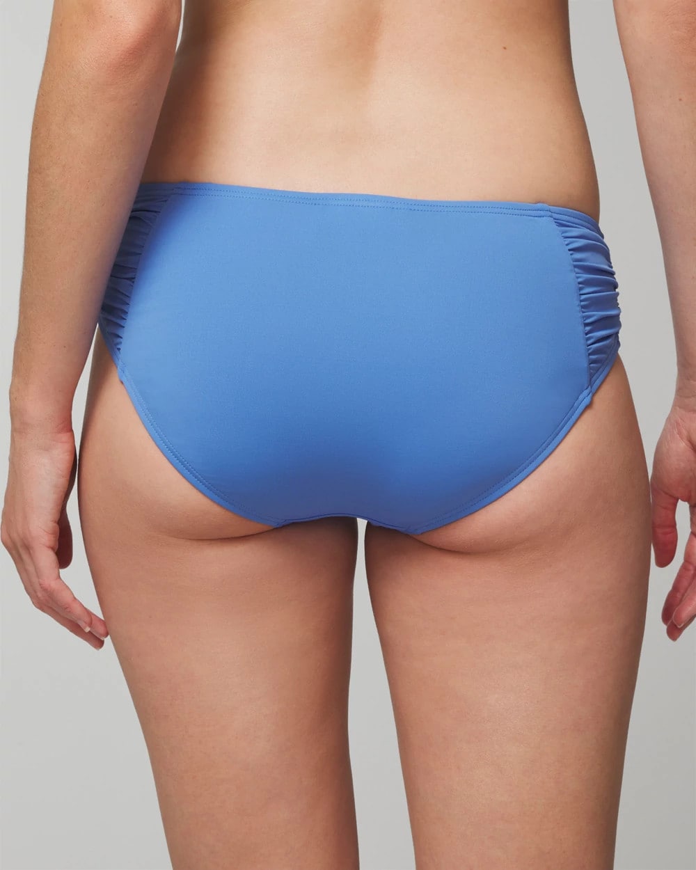 Ruched Bikini Bottoms - FRENCH BLUE | Soma for sale