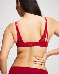 Perfect Coverage Convertible Bra with Lace back - PAINT THE TOWN RED | Soma for sale