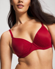 Perfect Coverage Convertible Bra with Lace back - PAINT THE TOWN RED | Soma for sale