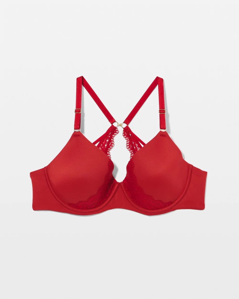 Perfect Coverage Convertible Bra with Lace back - PAINT THE TOWN RED | Soma for sale