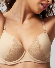 Perfect Coverage Convertible Bra with Lace back - WARM AMBER | Soma discount